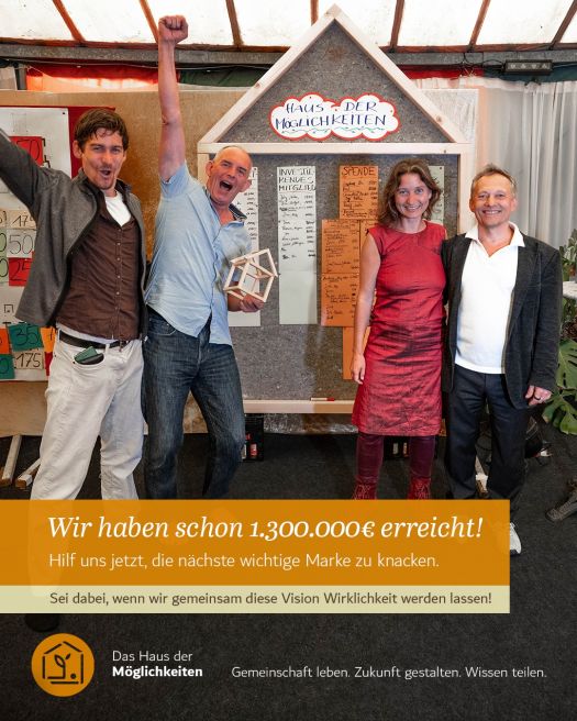 1'300'000 € erreicht