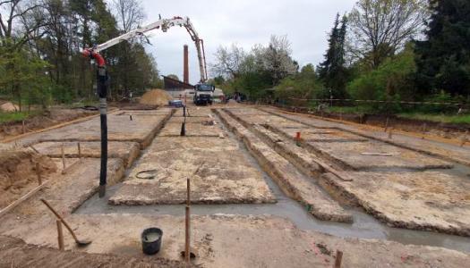 ZEGG Neubau Streifenfundament